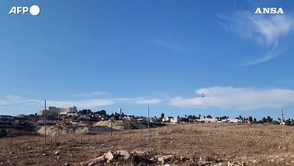 Israele, sirene di allarme aereo a Safed