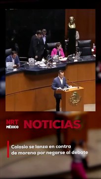 El senador de Movimiento Ciudadano, Luis Donaldo Colosio Riojas, criticó a Morena por no tener apertura para debatir sobre las leyes secundarias de la reforma al Poder Judicial