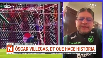 VILLEGAS HABLA SOBRE EL EQUIPO BOLIVIANO