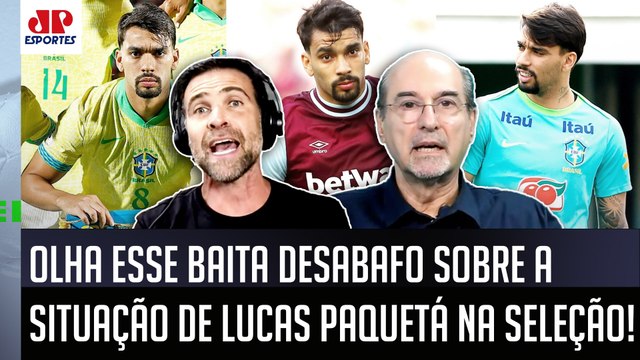 Eles TÊM QUE TER VERGONHA NA CARA! É UM ABSURDO o Paquetá... OLHA esse DESABAFO sobre a Seleção!