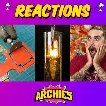 Crafting Strong And Beautiful Metal Pieces! The guys REACT to an insane 5-Minutes Crafts KNIFE Design!