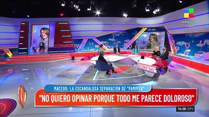 ISABEL MACEDO, sobre la separación de PAMPITA: "Me parece re doloroso"
