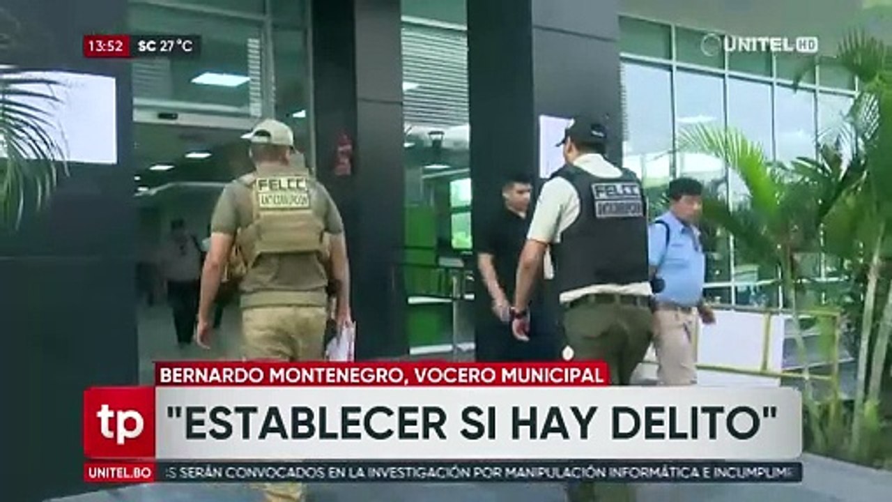 Respuesta de la Alcaldía de Santa Cruz de la Sierra sobre caso de supuesta manipulación informática