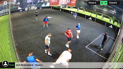 But de Kassim B - Team A