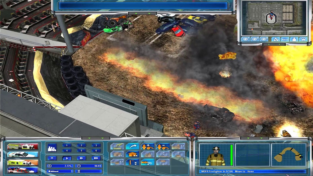 Emergency4 Kampagne Reifenlager Brennt (Miami Mod)