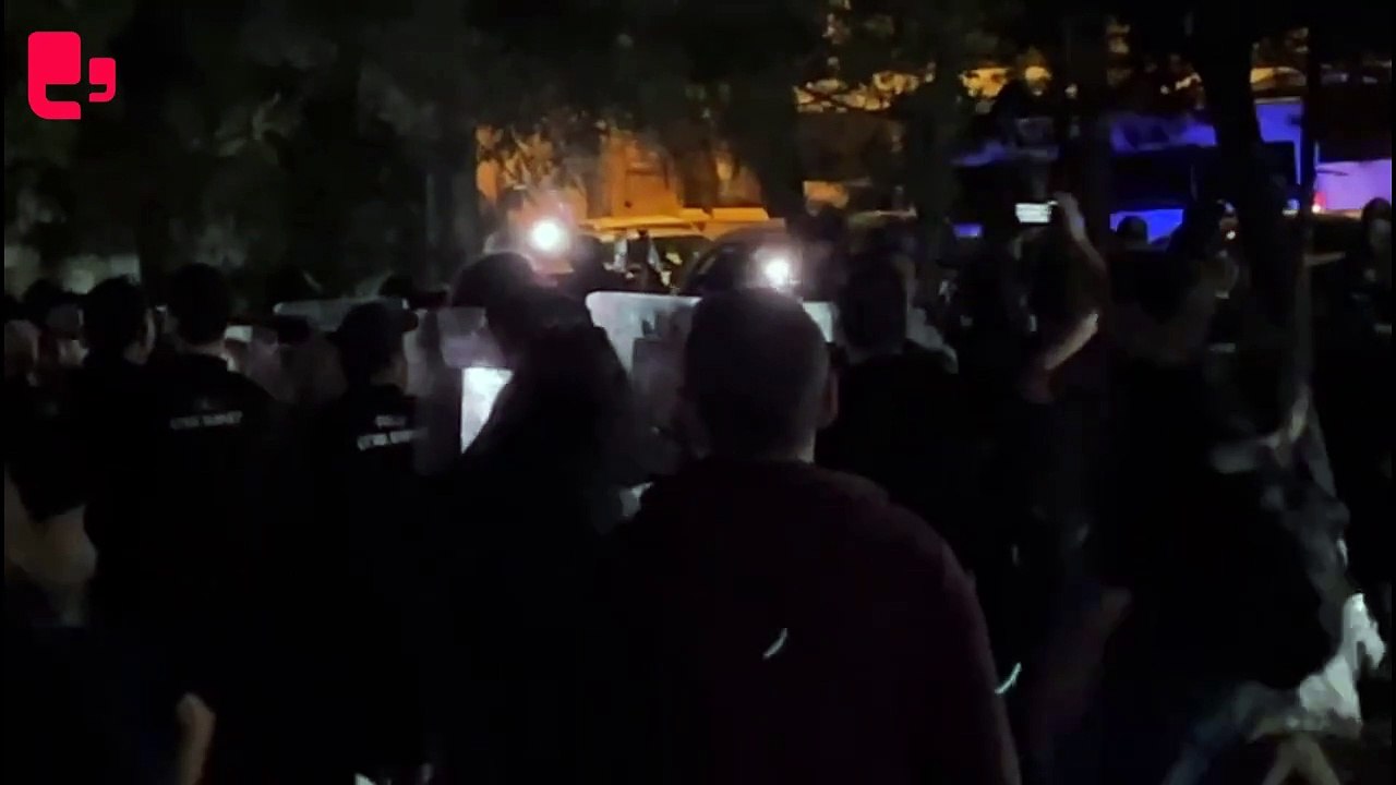 Hayvan hakları savunucuları AKP il binası önüne yürüdü: Gazeciler engellendi, eylemciler gözaltına alındı