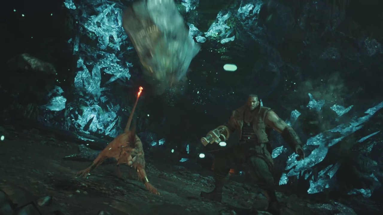 FF7REBIRTH combat : Golem