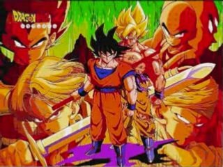 Naruto , dragon ball , bleach