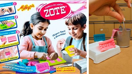 Juguetes Mi Alegría lanza al mercado su Fábrica de Jabón ZOTE