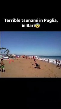 The terrible tsunami in Morocco that caused huge disasters #tsunami #mare #bari #puglia #disastro #paura # #perte