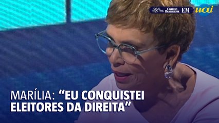 Marília sobre ausência de Lula: 'Não precisava de apoiadores na campanha'