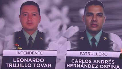 Recompensa de $100 millones por los asesinos de dos policías de Nátaga, Huila