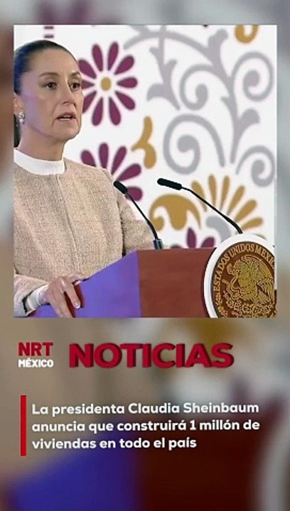 La presidenta Claudia Sheinbaum anunció que su gobierno construirá en apoyo con Infonavit, una parte será para afiliados y la otra para quienes no son derechohabientes y tienen ingresos menores al salario mínimo; otro millón de viviendas serán regularizad