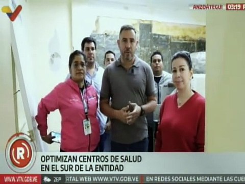 Gobierno Bolivariano fortalece el sistema público de salud del estado Anzoátegui