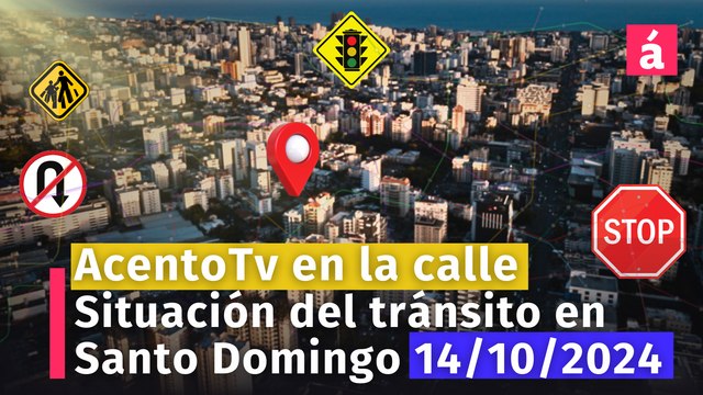 El tránsito en la Av. Dr. Fernando A. Defilló hoy lunes 14 de octubre, AcentoTv en las calles de Santo Domingo