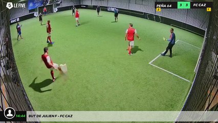 But de Julien F - FC CAZ