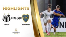 Santos vs Boca Juniors (0 (2) - 0 (4)) | Conmebol Libertadores Femenina 2024 | Cuartos de final