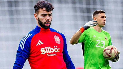 David Raya, portero español sobre Dibu Martínez: "Siempre tiene hambre de ganar"