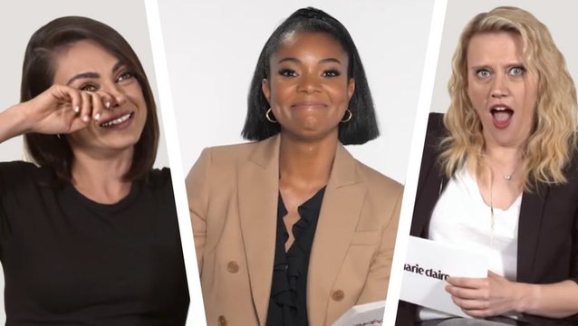 Cate Blanchett, Sandra Bullock, Mila Kunis, Gabrielle Union,  And More | How Well Do You Know Your Co-Star | Marie Claire