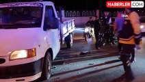 Çorum'da Motosiklet ile Kamyonetin Çarpışması: 1 Yaralı