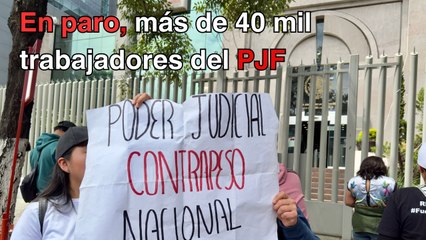 Asumiremos consecuencias del paro, dicen trabajadores del Poder Judicial
