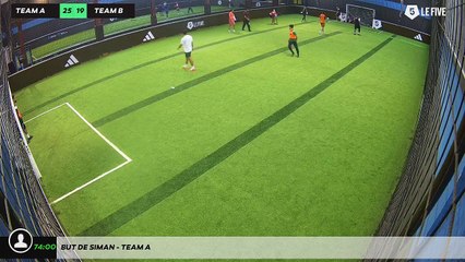 But de Siman - Team A