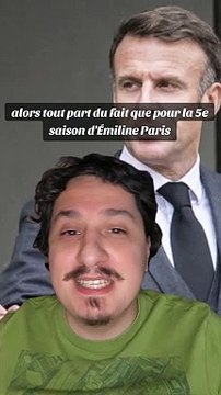 Macron veut sauver Emily in Paris #emilyinparis #netflix #macron