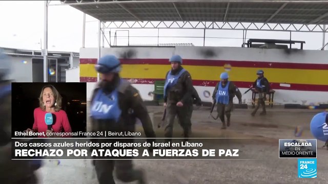 Informe desde Beirut: cascos azules de la ONU atacados por Israel en Líbano por segundo día