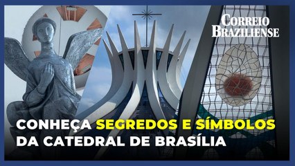 Catedral de Brasília guarda conjunto de curiosidades e símbolos da fé cristã