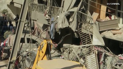 (عــربي) - دمار كبير جراء الغارات على بيروت ورئيس الأركان الإ..