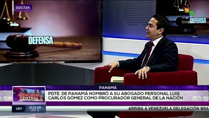 Pdte. De Panamá nombró a su abogado personal Luis Carlos Gómez como procurador general de la nación