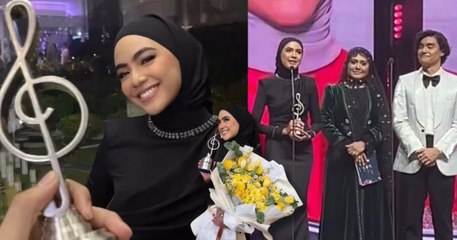 Cantik & Popular, Erysha Emyra Diiktiraf Artis Baharu Paling Popular 2024