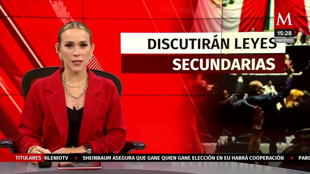 Cámara de Diputados discutirá leyes secundarias de la reforma judicial este próximo lunes