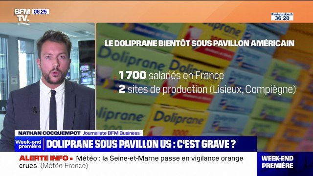 Sanofi vend sa filiale qui fabrique le Doliprane à un fonds américain
