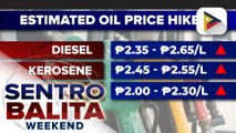 Big-time oil price hike, posibleng ipatupad sa susunod na linggo