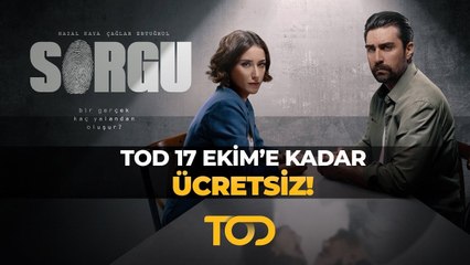 Sorgu 1. Bölüm | Fragman | TOD Platformu 17 Ekim'e Kadar Ücretsiz