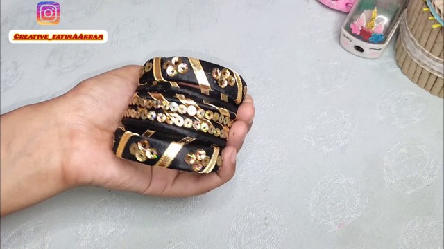 diy bangles #diy #crafts #creativefatima #art
