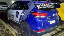 Motociclista é detido após fugir de abordagem e desacatar a Guarda Municipal