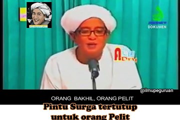 Pintu Surga tertutup untuk orang Pelit