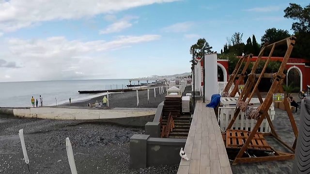 Посадка самолёта N1 во время шторма