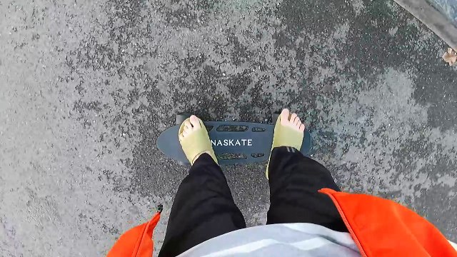 Поездка N1 по перекрытой для меня дороге на электроскейте DNASKATE M2S PRO