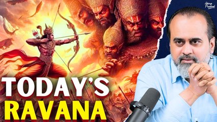 Today's Ravan has attractive face, pleasing voice, and mass appeal || Acharya Prashant