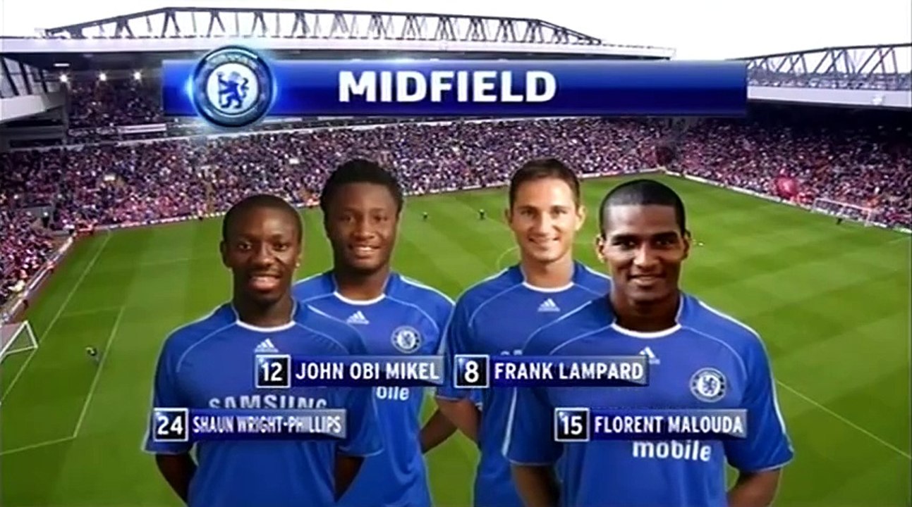 Liverpool FC vs. Chelsea FC 2007-2008  19 Ağustos 2007