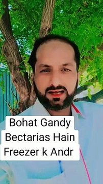 Bectarias and virus in Freezer fridge ko saf rakhen