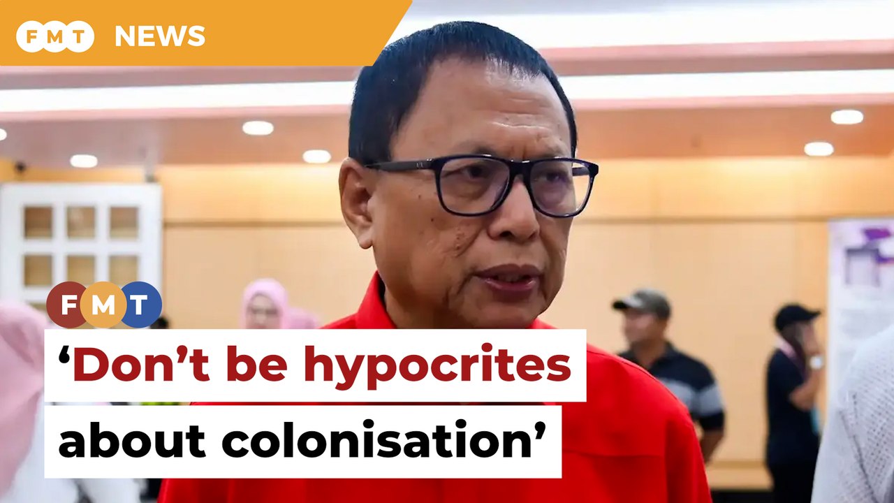 Don’t be hypocrites about colonisation, Puad tells PAS