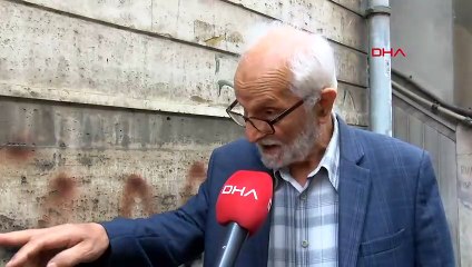 İstanbul'da 60 yıllık binanın dökülen betonları ve çürüyen kirişler görenleri tedirgin ediyor