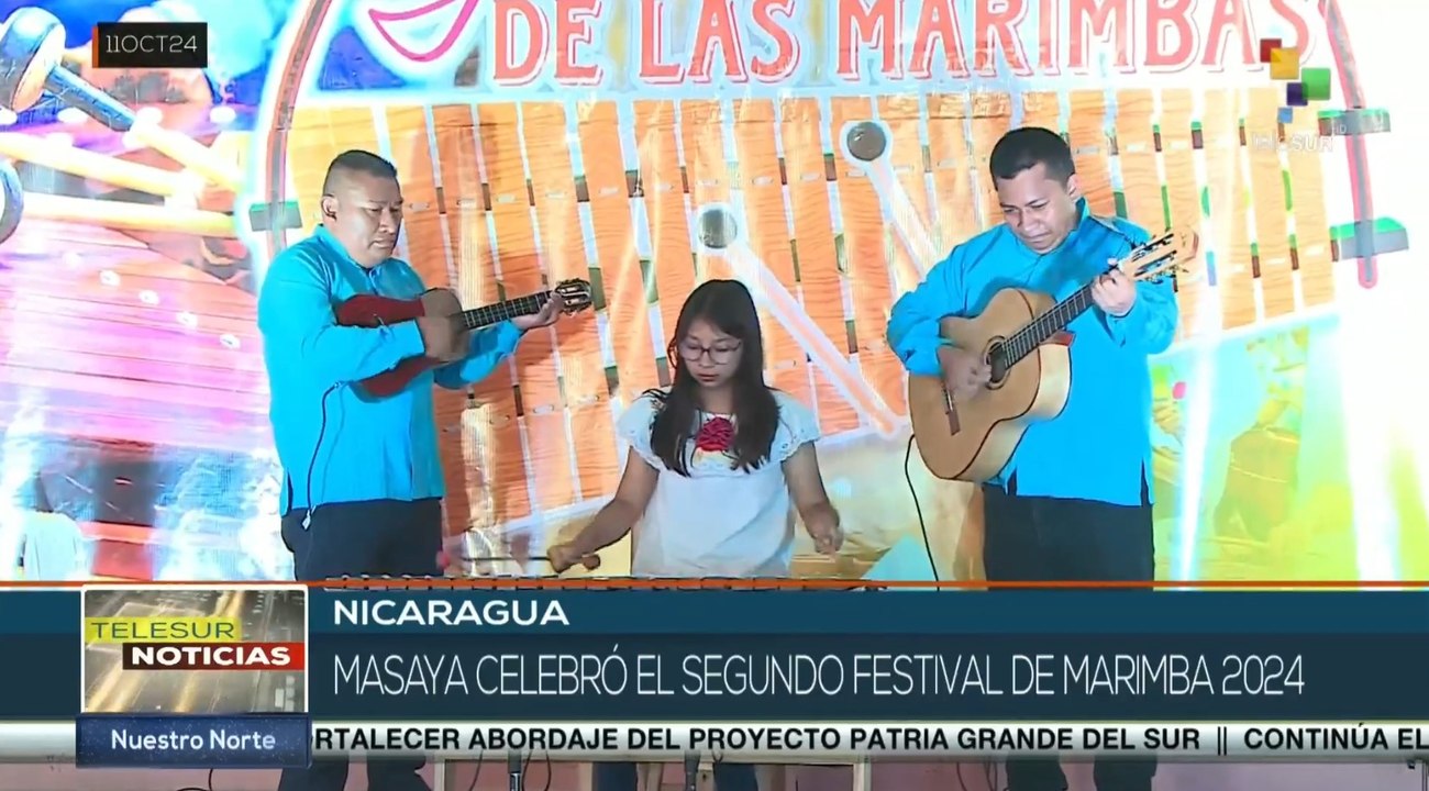 En Nicaragua celebran el Segundo Festival de Marimba