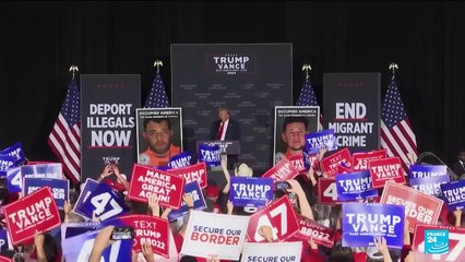 Élection américaine : Trump diabolise les migrants, Harris creuse son sillon centriste