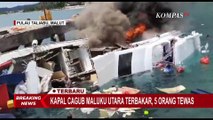 Terbaru! Update Proses Evakuasi Kapal & 5 Nama Korban Tewas dalam Kebakaran Speedboat Cagub Malut