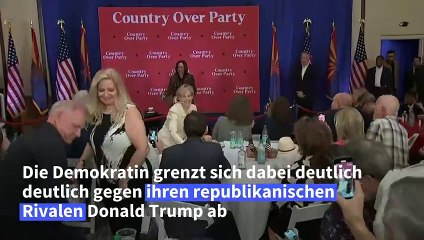 Harris: "Mächtige Kräfte versuchen, die USA zu entzweien"